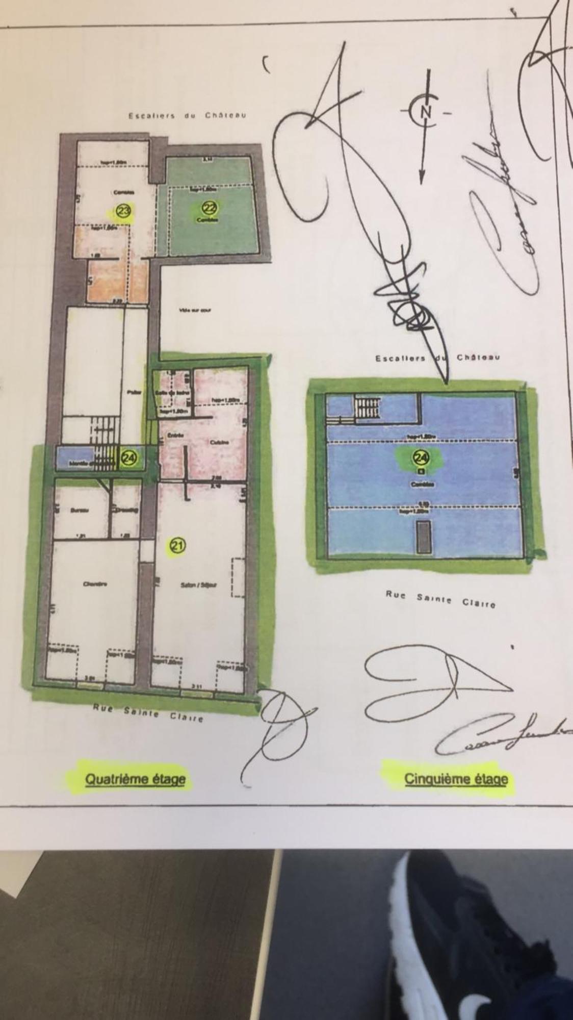 Annecy Sainte Claire Duplex Gare-Lac 4E Etage 4Ou6 Personnes Ngoại thất bức ảnh